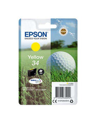 Cartucho de tinta original Epson T3464 (34) amarelo - C13T34644010