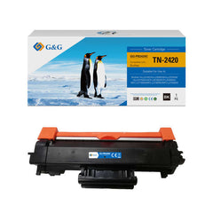 Cartucho de toner genérico preto G&amp;G Brother TN2420/TN2410