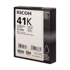 Cartucho de gel original preto Ricoh GC41 - 405761