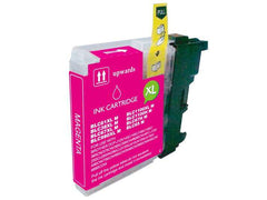 Brother LC980XL/LC1100XL/LC985XL Magenta Generic Ink Cartridge - Replace LC980M/LC1100M/LC985M