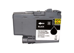 Brother LC3235XL/LC3233 Black Generic Pigment Ink Cartridge - Replace LC3235XLBK/LC3233BK