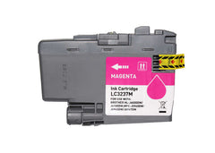 Brother LC3237 Magenta Generic Pigment Ink Cartridge - Replace LC3237M