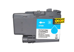 Brother LC3239XL Cyan Generic Pigment Ink Cartridge - Replace LC3239XLC