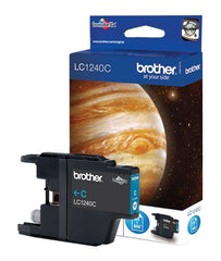 Brother LC1240 Cyan Original Ink Cartridge - LC1240CBP