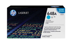 Cartouche de toner cyan authentique HP CE261A - 648A