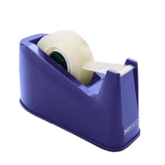 Rapesco Portarollos para Cinta Adhesiva 19mmx66m - Base de Goma Antideslizante - Cinta no Incluida - Color Azul