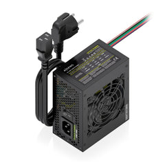 Aisens ASPC-500SFX-PSEBK Fuente de Alimentacion 500W SFX - Ventilador 80mm - OEM - Cable de Alimentacion Incluido - Color Negro