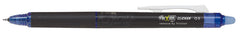 Pilot Frixion Point Clicker 0.5 Boligrafo Retractil de Tinta Termosensible - Borrable - Punta Fina 0.5mm - Trazo 0.25mm - Grip De Agarre - Color Azul