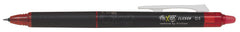 Pilot Frixion Point Clicker 0.5 Boligrafo Retractil de Tinta Termosensible - Borrable - Punta Fina 0.5mm - Trazo 0.25mm - Grip De Agarre - Color Rojo