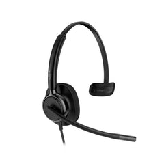 HP Poly Mission 415 Classic Mono Headset with Microphone - Padded Ear Cushion - Inline Controls