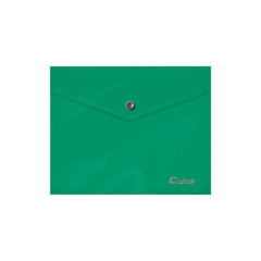Dohe Sobre Portadocumentos A5 - Cierre de Broche - Polipropileno Opaco 150 Micras - Color Verde