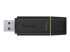 Kingston DataTraveler Exodia Memoria USB 256GB - USB 3.2 Gen 1 - Con Tapa - Enganche para Llavero - Color Negro (Pendrive)