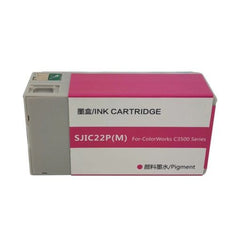 Epson SJIC22P Magenta Generic Pigment Ink Cartridge - Replacement C33S020603/SJIC22P(M)