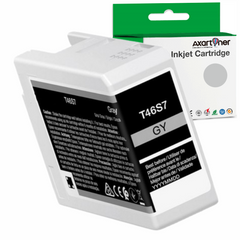 Epson T46S7 Cartouche d'encre pigmentée générique grise - Remplace C13T46S700
