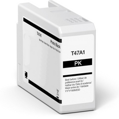 Epson T47A1 Cartouche d'encre pigmentée générique photo noire - Remplace C13T47A100