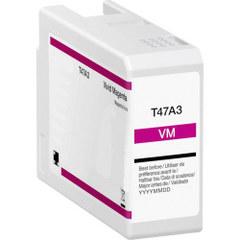 Cartouche d'encre pigmentée générique Epson T47A3 Vivid Magenta - Remplace C13T47A300