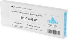 Cartouche d'encre pigmentée générique Epson T6065 cyan clair - Remplace C13T606500