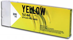 Cartouche d'encre pigmentée générique jaune Epson T6144 - Remplacement C13T614400