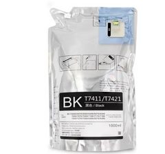 Saco de tinta de sublimação genérico preto Epson T7411 - substitui C13T741100
