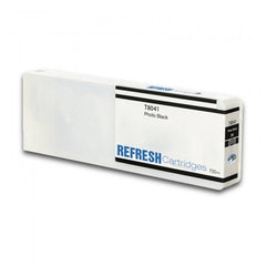 Cartucho de tinta pigmentada genérico fotográfico preto Epson T8041/T8241 - substitui C13T804100/C13T824100