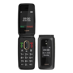 Gigaset GL795 Telefono Movil para Mayores Pantalla 2.8" - 4G - Boton SOS - Base de Carga - Color Negro