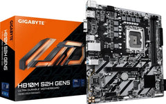 Gigabyte H810M S2H GEN5 Carte Mère Intel 1851 2x DDR5 - M.2, SATA, PCIe4.0 - HDMI, DisplayPort, VGA, RJ-45, USB 3.2 - MicroATX
