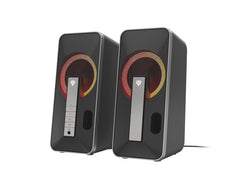 Genesis Helium 100BT 2.0 Speakers 10W - USB - Bluetooth / Minijack - RGB - Black
