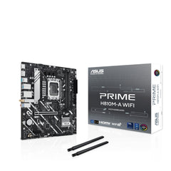 Asus Prime H810M-A Placa-mãe WIFI 2x DDR5, M.2, PCIe 4.0, Sata III, MicroATX
