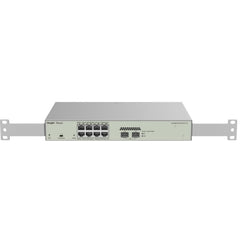 Ruijie RG-NBS3100-8GT2SFP-P-V2 Switch Gestionado en Capa 2 - 8 Puertos - PoE 125W - Carcasa de Acero - Color Acero