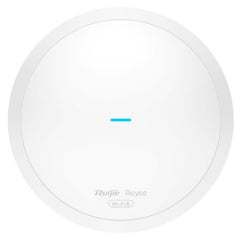 Ruijie RG-RAP62 Punto de Acceso de Doble Banda - Montaje en Techo - PoE - 1.8Gbps - WiFi 6 AX1800 - Gestion con App - Antenas Integradas - Color Blanco