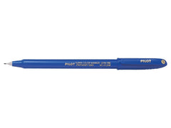 Pilot Super Color Rotulador Permanente Ultra Fino - Punta de Poliacetal 1mm - Libre de Xileno - Color Azul