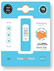 TechOneTech Pro Smart Clip USB 2.0 Flash Drive 16GB (Pendrive)