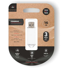 TechOneTech Basic Clé USB 2.0 16GB (Pendrive)