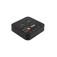 Tooq TQDS-201B Dock Dupla Bahia M.2 NVMe NGFF PCIe - USB-C 3.2 Gen2 - Suporta PM, RAID0, RAID1 - Cor Preto