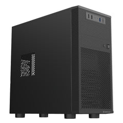 Unykach Aero C15 Caja MicroATX - Fuente de Alimentacion 500W Incluida - Tamaño Disco Soportado  1x 3.5" ,  2 x 2.5" - 1 x USB-A 3.0 2 x USB-A 2.0 1 x USB-C 3.0 y Audio - Negro