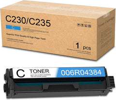 Cartouche de toner cyan générique Xerox C230/C235 - Remplace les références 006R04392/006R04384