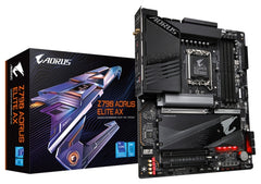 Gigabyte Z790 AORUS ELITE AX Placa Base Intel 1700 4x DDR5 - M2, SATA - HDMI, DP - WIFI6E - ATX
