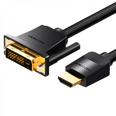 Convertisseur DVI mâle vers HDMI mâle Vention - 3 m - Couleur noire