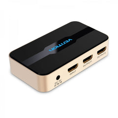 Vention HDMI Macho para Duplicador 2xHDMI Fêmea - Cor Dourada