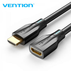 Vention Cabo de extensão HDMI 2.1 8K HDMI macho para HDMI fêmea - 1m - cor preta