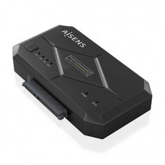 Cloner de disco rígido da estação de acoplamento Aisens - Fácil instalação - Compatível com SATA e M.2 NVME - Plug and Play - USB 3.0 - Indicadores LED - Alta velocidade de transferência - Suporta Uasp