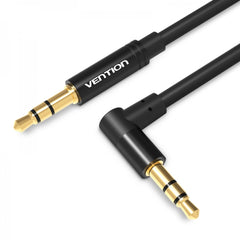 Vention Cabo Estéreo Jack 3.5 Macho para Jack 3.5 Macho - 1,5m - Cor Preta