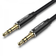 Vention Cabo Estéreo Jack 3.5 Macho para Jack 3.5 Macho - 1m - Cor Preta