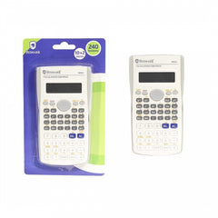Calculadora científica Bismark 82MS de 12 dígitos com 240 funções - Capa protetora - Função Multi-Replay - Cálculo de frações - Funções hiperbólicas e trigonométricas - Alimentado por bateria - Cores sortidas