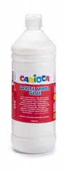 White Glue Carioca 1L - Lid with Dispenser - Suitable for Paper and Cardboard - Transparent Drying - White Color