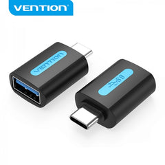 Vention USB-C Male to USB 3,0 A Female Adapter - Black