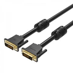 Cabo Vention DVI-D macho para DVI-D macho - 1m - cor preta