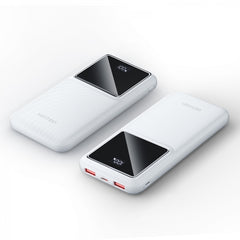 Vention Powerbank Battery 10000mAh 22,5W USB (C+A+A) with LED Screen - White Color