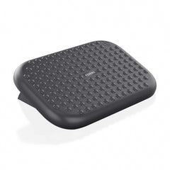 Aisens Ergonomic Footrest with Adjustable Incline - Non-Slip Base - Max. Weight. 20kg - Resistant HIPS Material - Black Color