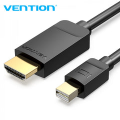 Vention Cable Mini DP Macho a HDMI 1.4 Macho - 2m - Color Black